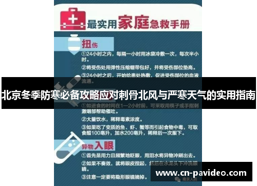 北京冬季防寒必备攻略应对刺骨北风与严寒天气的实用指南