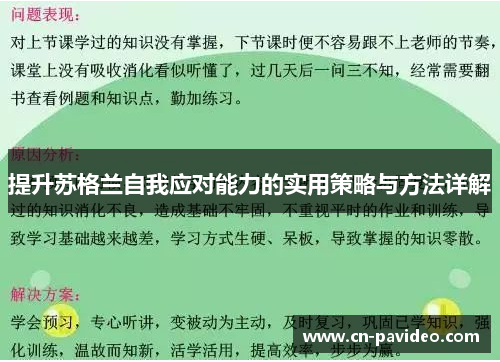 提升苏格兰自我应对能力的实用策略与方法详解